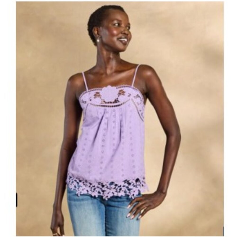 Sundance Calabria Camisole in Purple Ash – Size Small – NWT